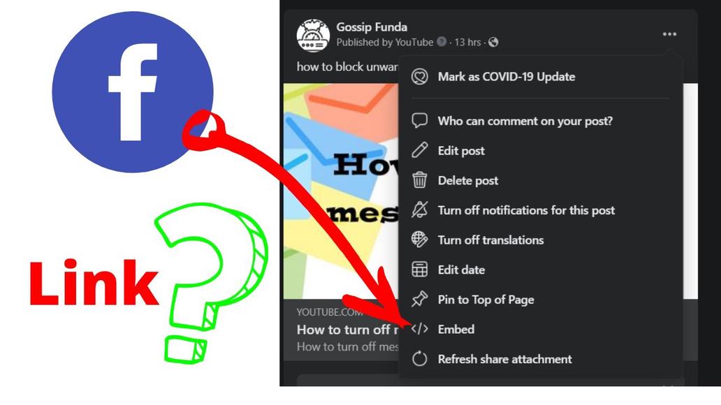 'Video thumbnail for Facebook Share link on PC | Gossipfunda Shorts'