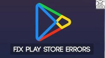 'Video thumbnail for how to fix google play store errors'