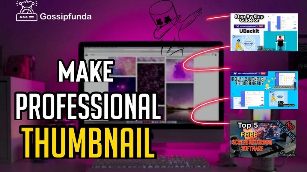 'Video thumbnail for How to make Eye Catchy Thumbnail | How To Make Professional Thumbnail'