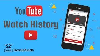 'Video thumbnail for YouTube watch history- See/Hide/Delete/Recover'