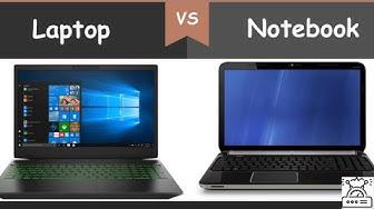 'Video thumbnail for Notebook vs Laptop - Every single detail is here'