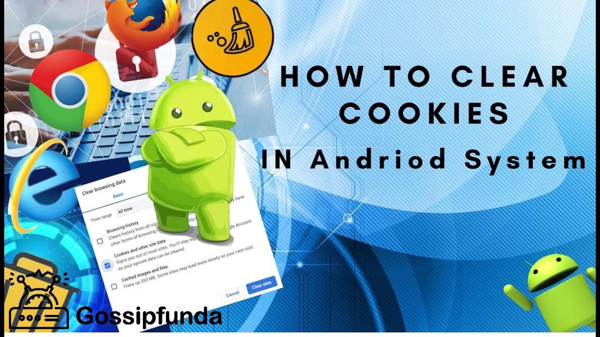 'Video thumbnail for How to clear cookies on android system 👾🌐'