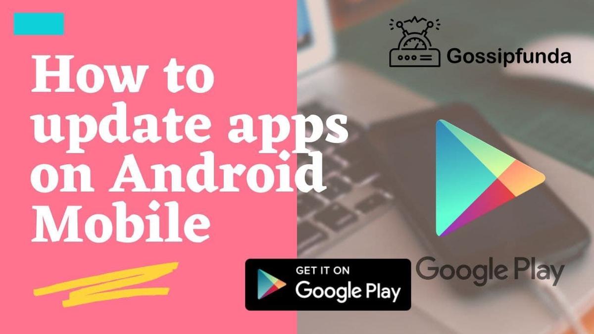 'Video thumbnail for How to update apps on Android'