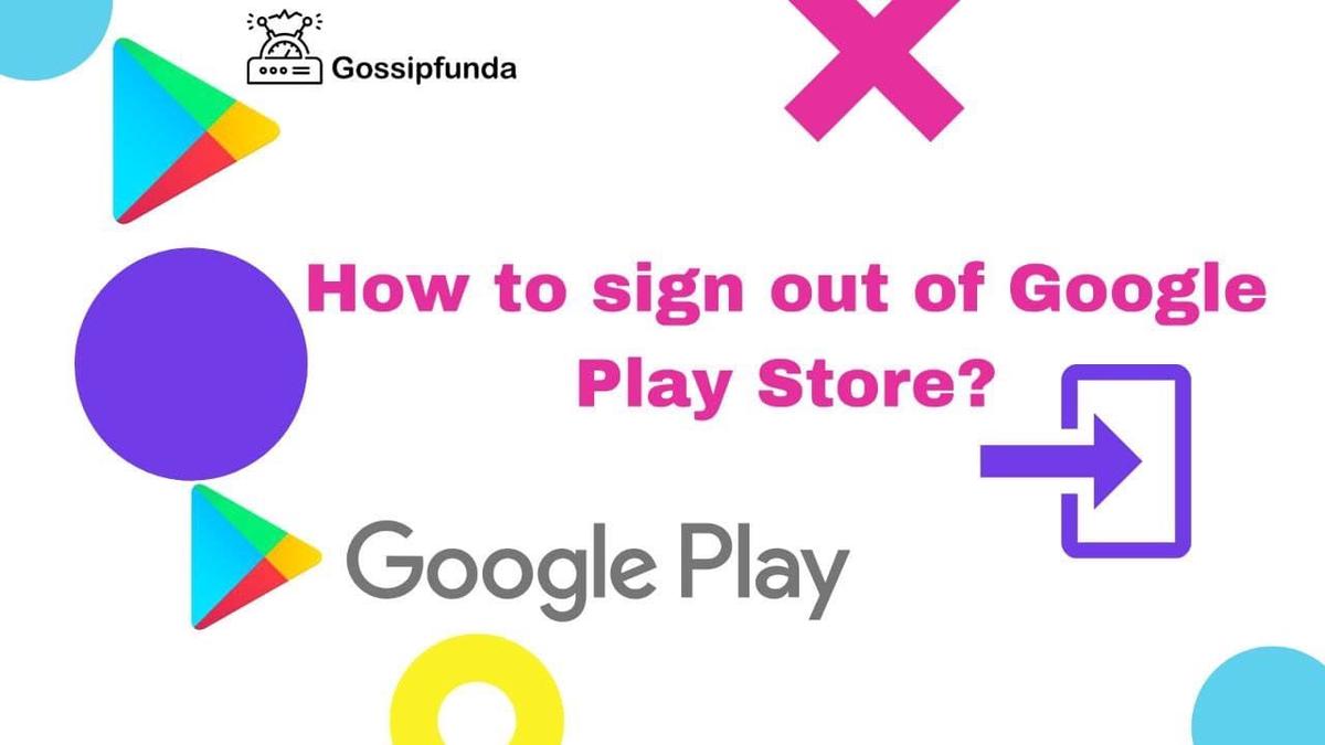 'Video thumbnail for How to sign out of google play store?'