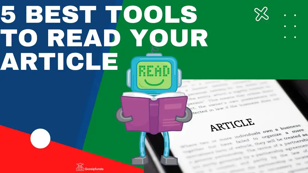 'Video thumbnail for 5 best tools to read your article'