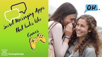 'Video thumbnail for Secret Messaging Apps that look like Games'