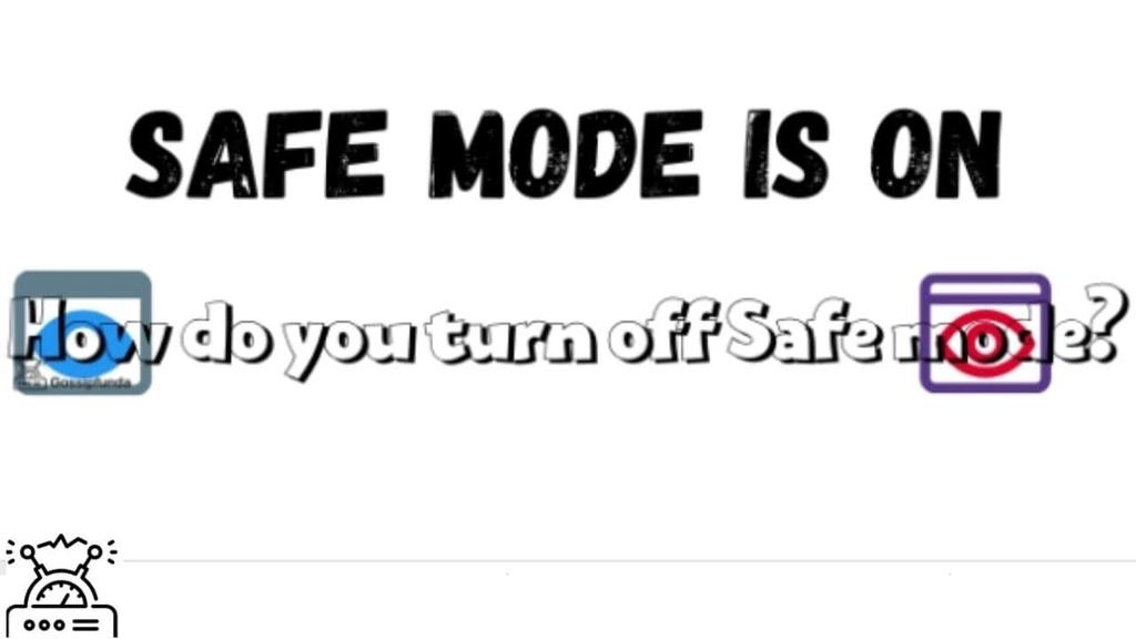 'Video thumbnail for How do you turn off safe mode? - Disable Safe Mode'