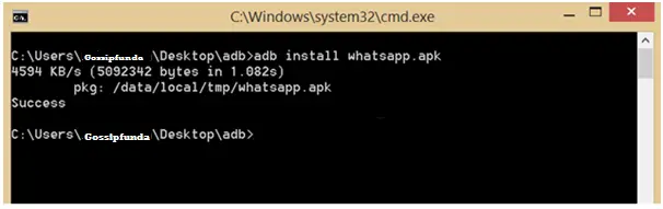 how to android apply update from ADB