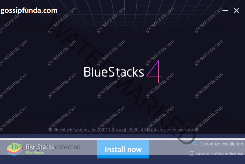 Installing BlueStacks part 1