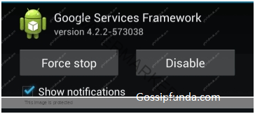 Google service framework