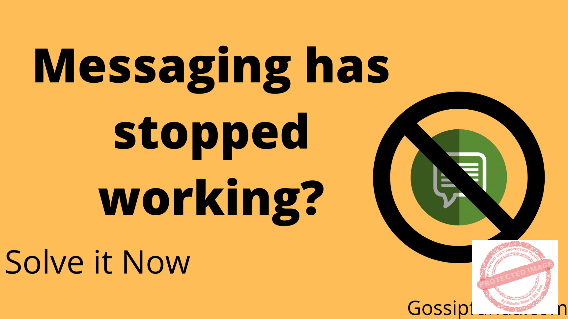 Message+ keeps stopping Let’s fix it Gossipfunda