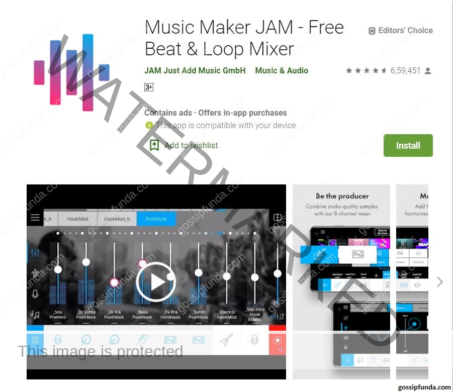 Music Maker Jam in Playstore