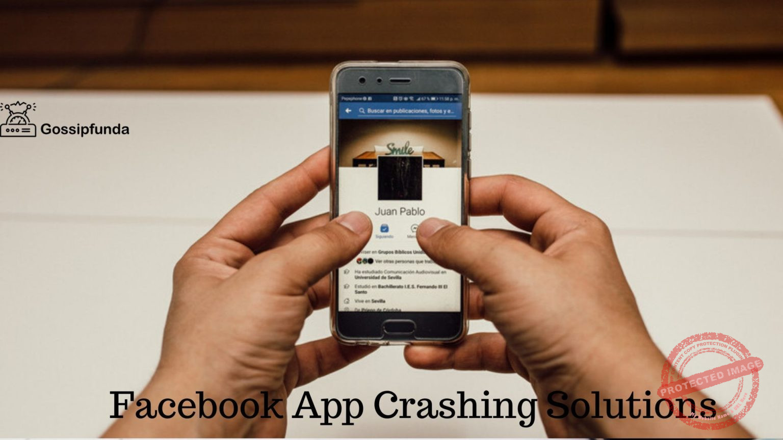 Facebook App Crashing Fix the glitch of your application in just a snap