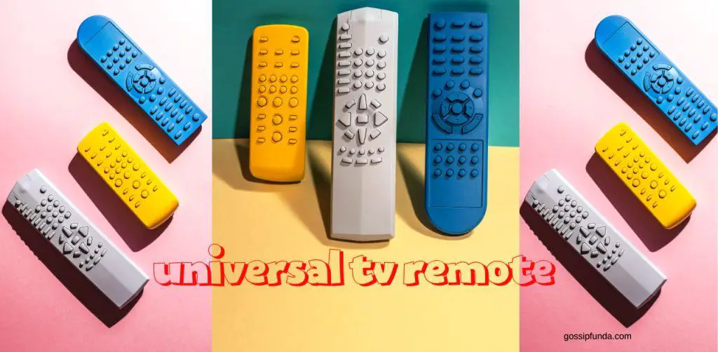 Universal tv remote app