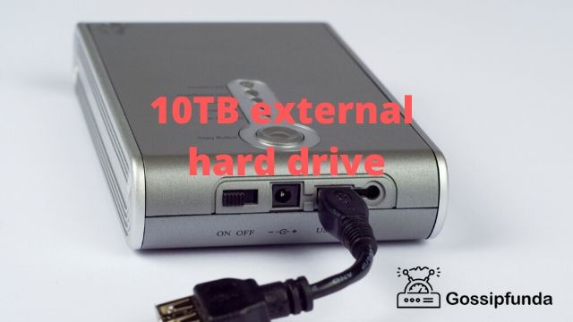 10TB external hard drive