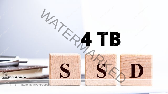 4 TB SSD