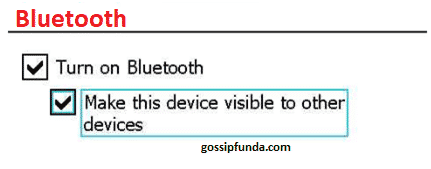 make your bluetooth device discoverable