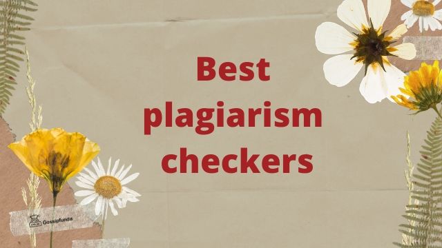 Best plagiarism checkers