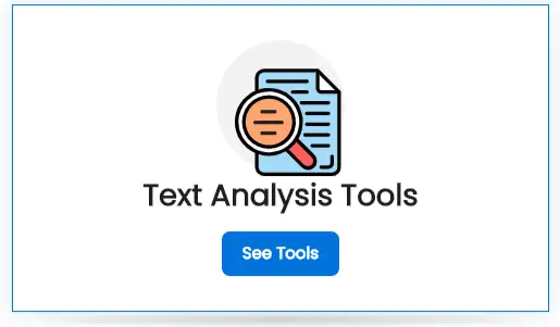 Duplichecker: Text Analysis Tools