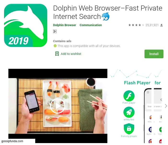 Dolphin content com android browser home