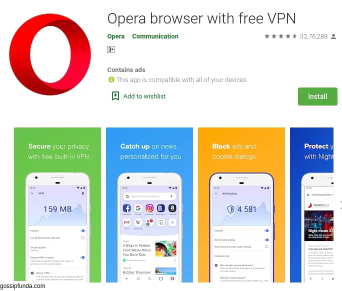 Opera Browser com.android.browser.home