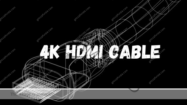 4k HDMI cable