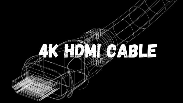 4k HDMI cable