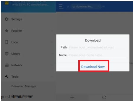 download now button