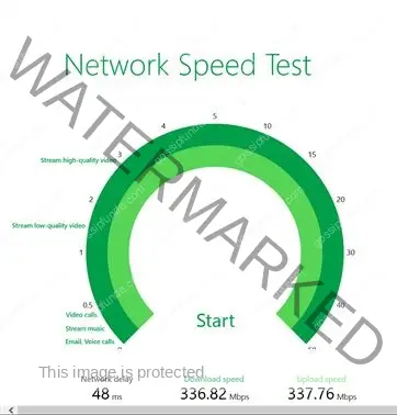Microsoft Network Speed Test for free