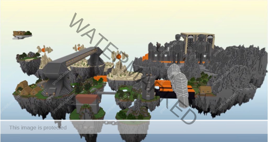 Kingdom of the sky Minecraft adventure maps