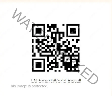 LG Smartworld QR code