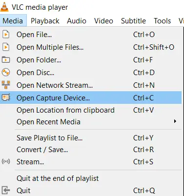 How to record streaming video using VLC