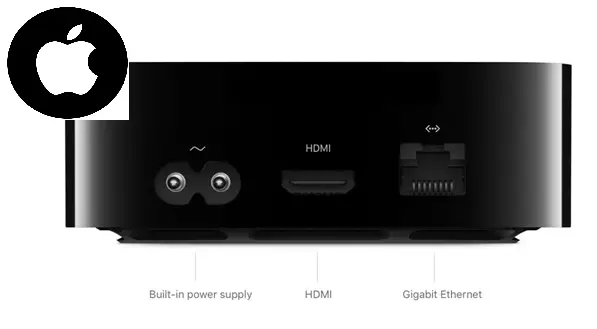 Ports and interfaces of Apple 4K TV