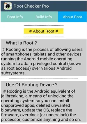 Root Checker 