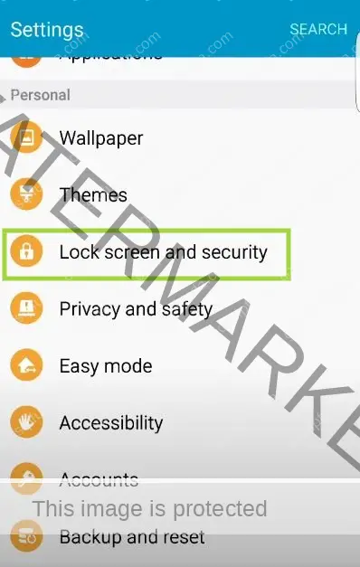 lock screen security