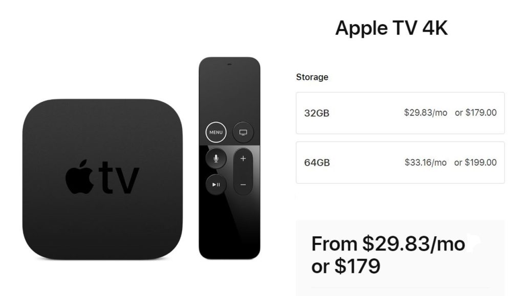 Apple 4K TV