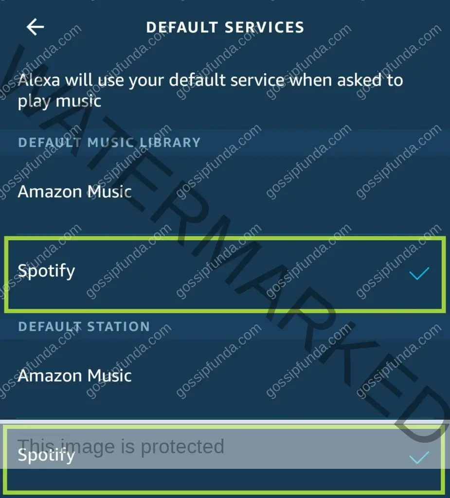 how to link alexa to spotify