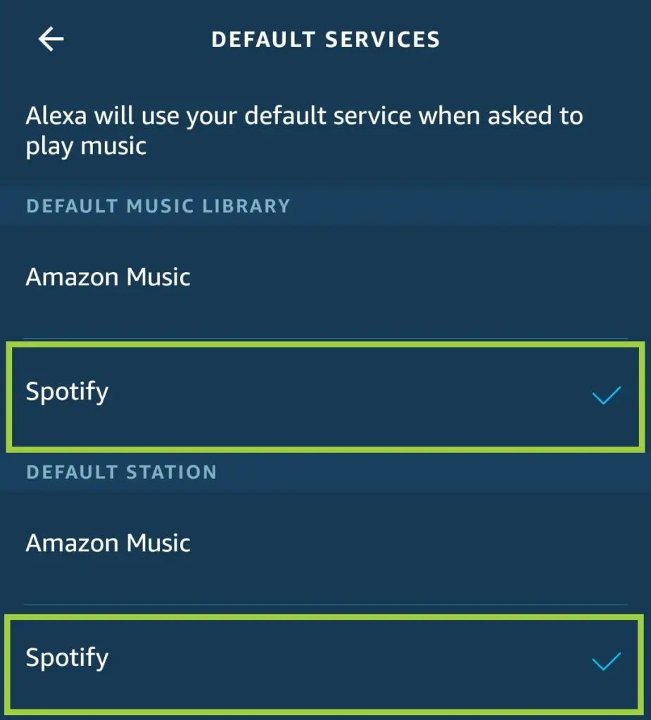 how to link alexa to spotify