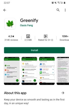 Greenify