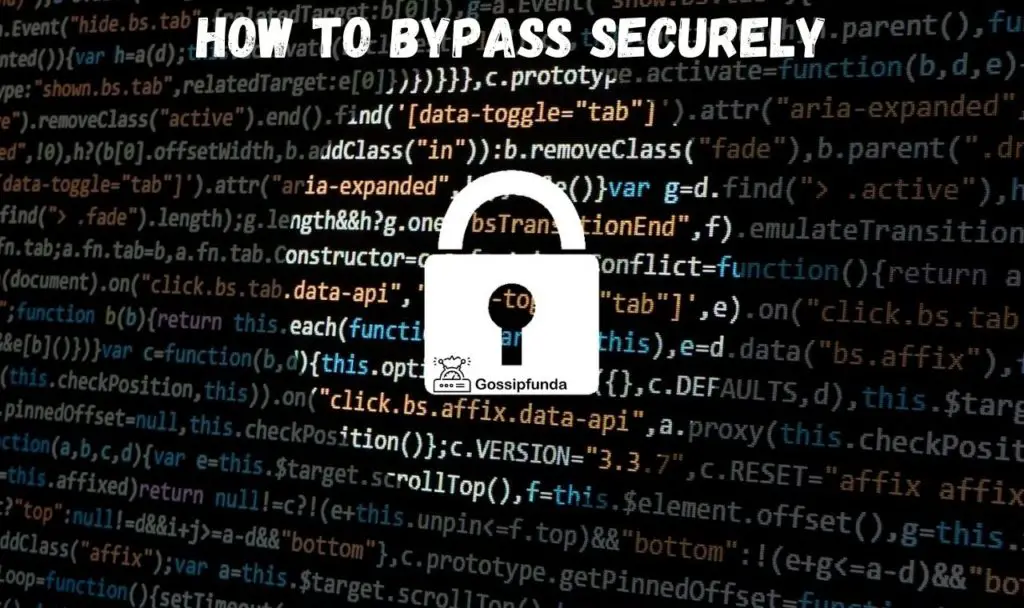 How to bypass securely