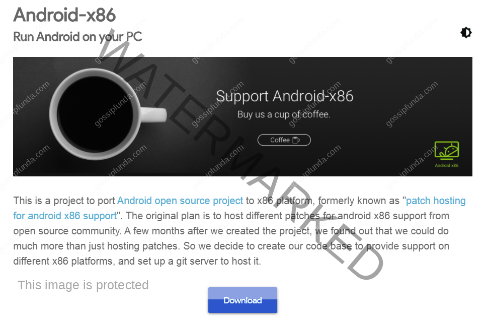 How to download Android x86 for PC?