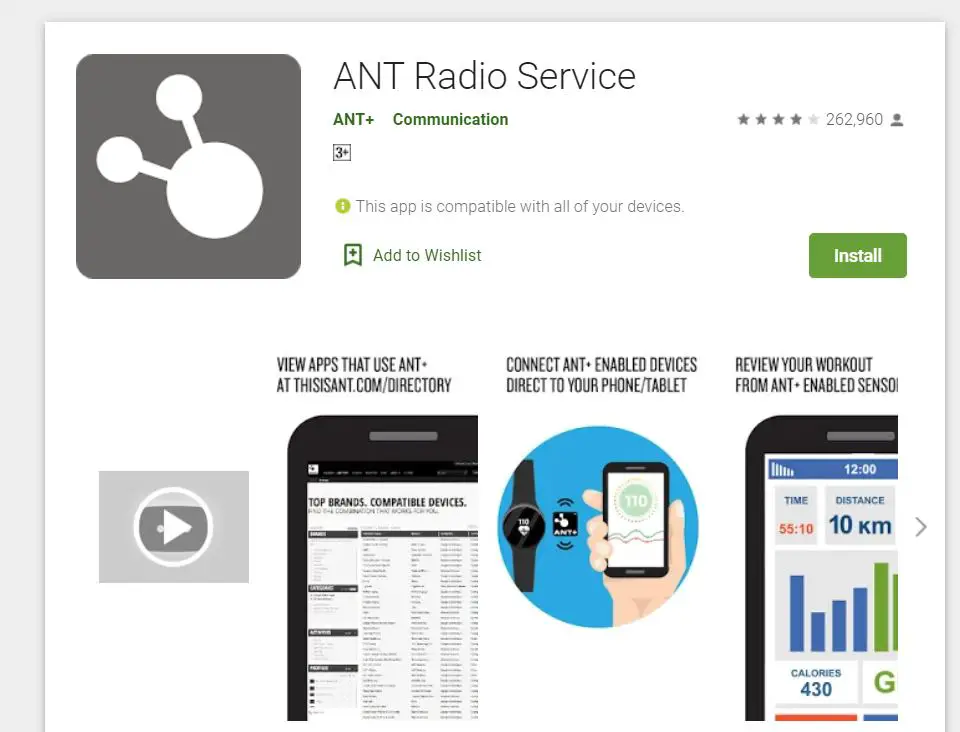what is ant radio service