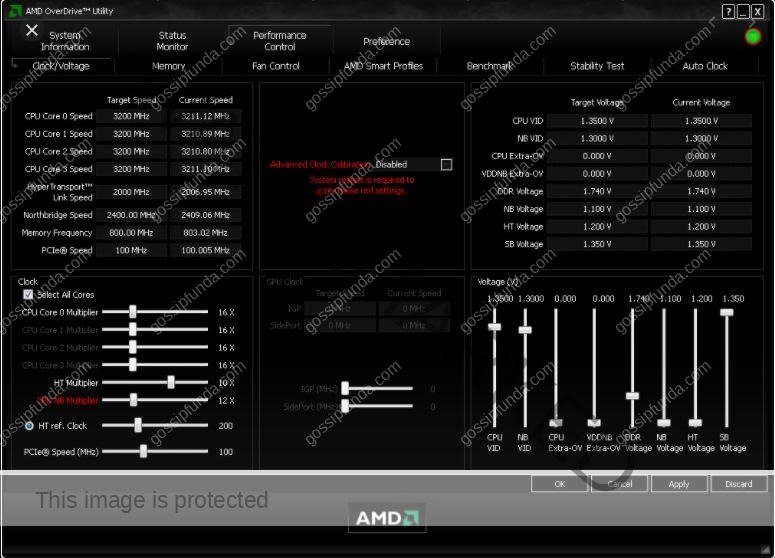 AMD Overdrive