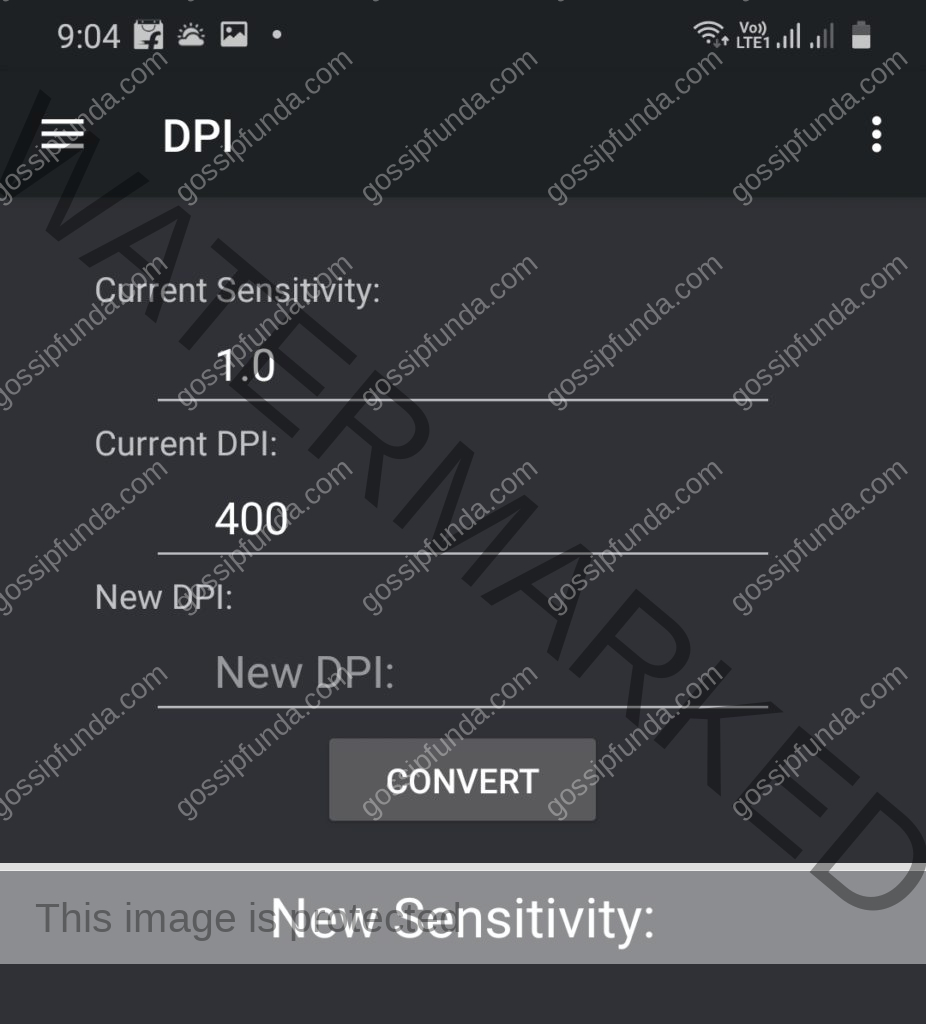 Mouse sensitivity and mouse acceleration: DPI