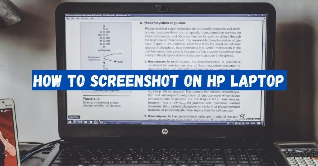 How to screenshot on hp laptop