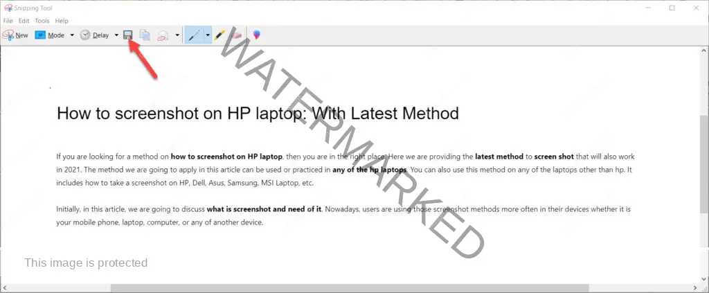How to screenshot on hp laptop