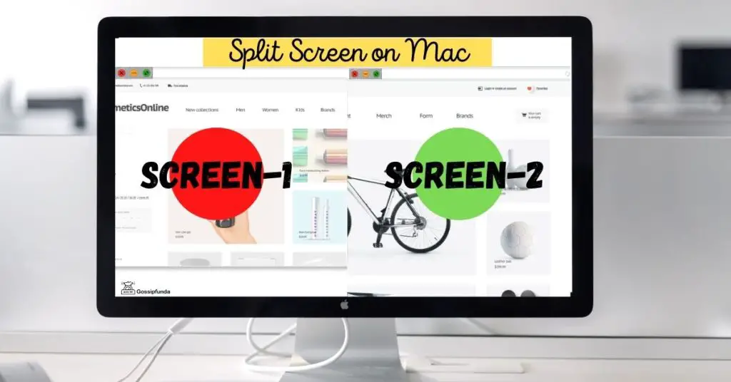 split screen on mac