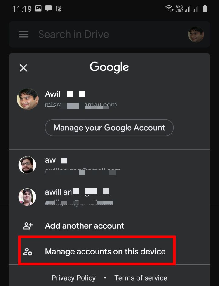 How to change default Google account - Gossipfunda