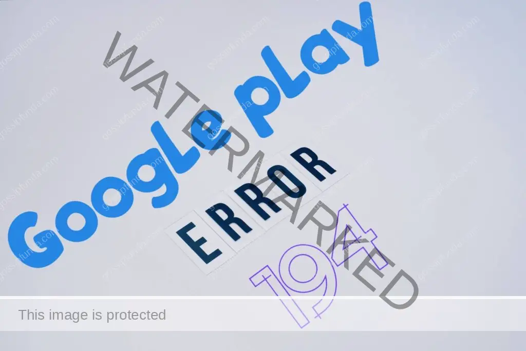 Error 194 Google play