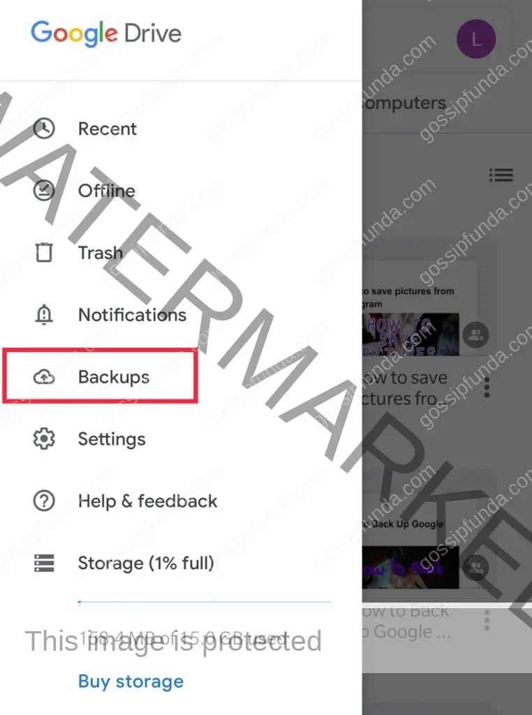 How to backup Google Drive: On Android